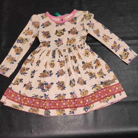 Matilda Jane Girls Rose Floral Enchanted‎ Evening Dress 2 2T - Picture 1 of 4